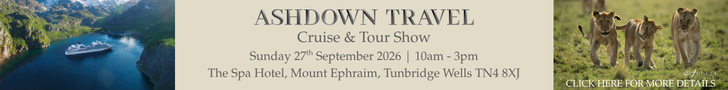 Ashdown Travel show homepage